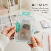 Clear CPP Flat Card Sleeves for Photos and Collectibles