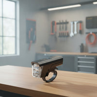 Bike Light with Battery Display Slim for Night Riding, Commuters