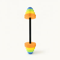 Aquatic Pool Barbells Multicolor Water Barbell Easy to Assemble Swimming Toy for Kids, Children
