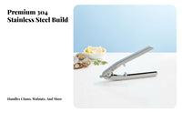 Stainless Steel Clam Unseal Er Labor-Saving Clam Unseal Er Seafood Shell Splitter Long-Lasting Tool Ergonomic Design