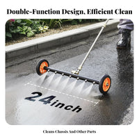 2-in-1 Pressure Washer Undercarriage Cleaner Adjustable Wands Two-Way Function Undercar Cleaner Easy Mode Switching for Driveway, Patio