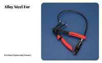 Heavy Duty Cable Type Hose Clamp Pliers Rust Resistant Cable Type Hose Clamp Plier Long-Lasting Alloy Steel for Mechanics, Engine Repair