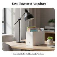 With casters Rolling under-table carrier Portable Organizer Box adaptable Storage container Easy to Clean for Students, Office Workers, Study Room, Classroom, creative workspace, Pantry