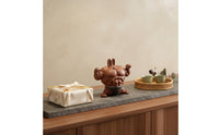 Zisha Clay Muscle Rabbit Tea Pet Creative Design Rabbit Tea Tray Decoration Kiln Fired Home Decor Handmade