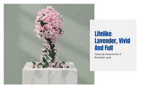 Artificial Climbing Flower Vine, Dense Hanging Faux Floral Arrangement, Decorative Ceiling Flowers for Weddings, Corridors
