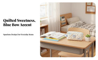 Bowknot Stationery Case Versatile Large Capacity Pencil Case Large Capacity Pen Bag for School