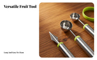 3 in 1 Water Fruit Cutter Multifunctional Fruit Baller Dipper Water Fruit Cutter Tool Multi-Functional Fruit