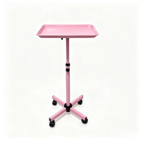 Salon Tray Cart Space Saving Service Cart Stable Trolley for Hair Stylists, Nail Technicians, Beauty Parlors