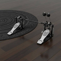 Double Bass Drum Pedal Practice Double Bass Pedal Anti Shaking Percussion Hardware for Drummers, Beginners, Stage, Studio