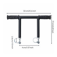 Pram Heightening Handle Easy Installation Pram Push Handle Extension Ergonomic Design Mobility Aid Accessory for Tall Parents
