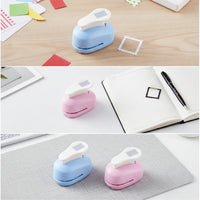 Simple-Press Embossing Punch Compact Paper Border Punch Handheld Decorative for Crafters, Hobbyists, Scrapbooking, Card Making, Journaling, DIY Crafts