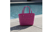 Easy to Clean EVA Tote | Waterproof, Perforated Tote Bag, for Pool