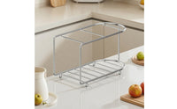 Cold-Water Jug Stand with a Glass Holder Shelf Sturdy Beverage Dispenser Stand with Shelf for Refreshment Station