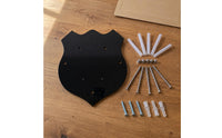 Wall-Mounted cosplay knives Display Rack Pre-Drilled Holes Display Rack Lightweight Acrylic Holder