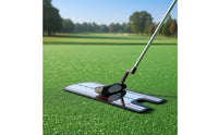 Golf Putting Mirror Reflective Surface Putting Mirror Improves Accuracy & Consistency Putter Alignment Aid for Beginners, Driving Range