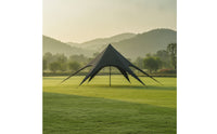 Outdoor Star Canopy Tent Portable Sky-High Canopy Easy-Setup Shelter Wind-Resistant for Camping