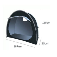 Sun Shade Bike Storage Tent Waterproof Folding Cycle Shelter Large Space Portable Bike Tent Foldable for Outdoor, Garden, Backyard, Patio