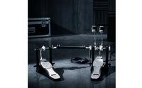Adjustable Double Bass Drum Pedal Universal Double Kick Pedal Compatible Driveshaft Rod Responsive for Practice Rooms