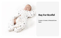 snug-fitting Arms-up fastening swaddle Soft and Stretchy Arms-up Transitional Swaddle Easy Diaper change sleep bag two-method-direction fastener for Newborns, Infants, look aftergivers, sleep time, rest Time, bed, Nursery