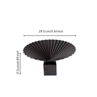 Pleated Fruit Bowl Modern Dish Stylish for Coffee Table