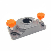Multi-Functional 16 Point Star Mount Base Kayak Quick Release Base for Anglers