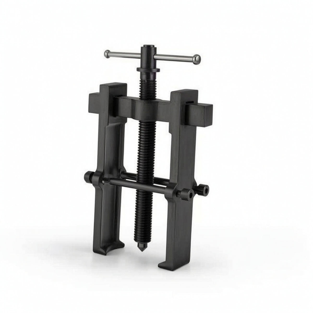 Threaded Bearing Puller Forged Two-Jaw Puller Heat-Treated Bearing Extractor Corrosion-Resistant for DIYers, Repair Shops
