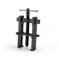 Threaded Bearing Puller Forged Two-Jaw Puller Heat-Treated Bearing Extractor Corrosion-Resistant for DIYers, Repair Shops