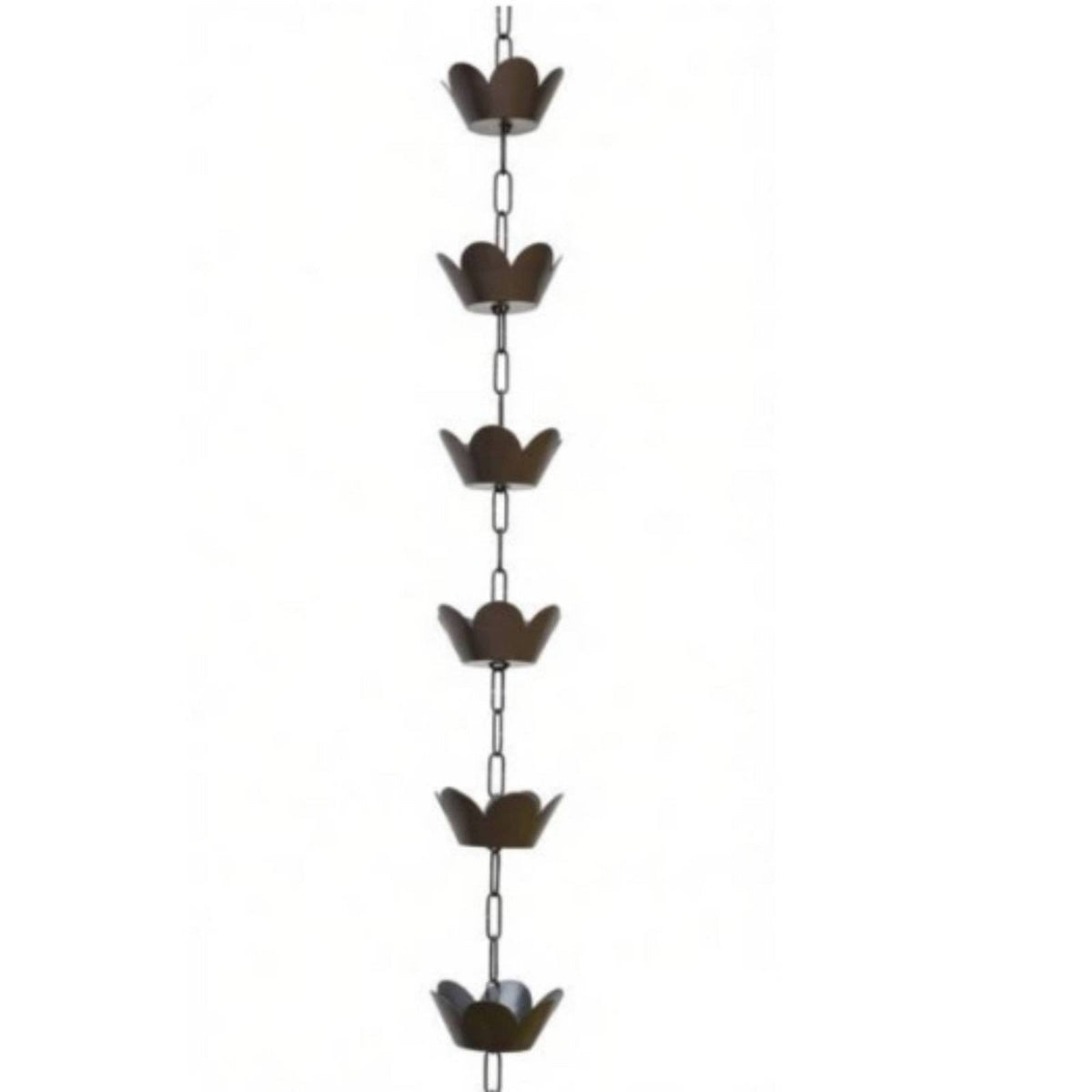 Chinese Design Rain Chain Functional Art Gutter Rain Chain Weather Resistant Decorative Downspout Heavy-Duty Materials for Zen Garden Enthusiasts