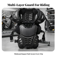 Lightweight Buckle Closure Motorcycle Riding Guard Shielded Riding Vest Motorcycle Chest Protector for Adults