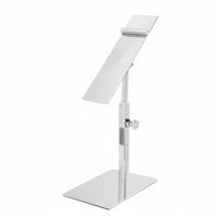 Adjustable Footwear Display Stand Stainless Steel Single Shoe Riser Easy Assembly for Closet