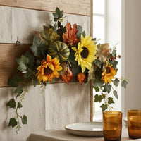 Autumn Garland Artificial Fall Garland Harvest Season Seasonal Decoration
