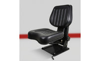 Agricultural Vehicle Seat with Shock-Absorbing Padded Seat Adjustable for Farmers, Agricultural Vehicles
