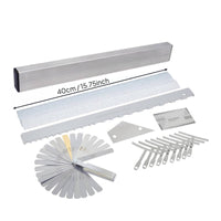 Fret Leveling Beam Professional Guitar Fret Leveling Beam Neck Straight Edge Tool for Luthiers, Repair Bench