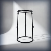 Telescopic Drum Stand Push-Button Lock Drum Stand with Circular Top Circular Support Anti-Slip for Home Practice