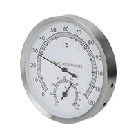 Sauna Thermometer Hygrometer Anti-Corrosive Sauna Temp Humidity Gauge
