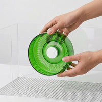 Syrian Hamster Wheel, Large 23cm Running Wheel with Slatted Surface, Silent Hamster Habitat Exercise Toy for Gerbils, Mice, and Other Small Pets