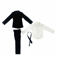 1/6 Scale Male Suit Miniature Formal Wear Collectible Accessory for Collectors