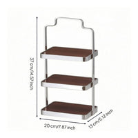 Three-Tier Dessert Stand Modern Design Tiered Serving Tray Multi-Functional Tableware