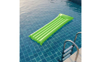Foldable Inflatable Pool Mat Portable Inflatable Pool Mattress Sturdy Vinyl for Sunbathers, Lake, Beach, Vacation