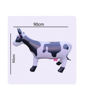 Inflatable Cow Lightweight PVC Inflatable Cow Indoor Outdoor Use Party Toy for Kids