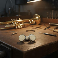 Brass Instrument Valve Replace Parts Metal Construction Trumpet Piston Components for Band Directors