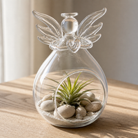 Angel Glass Terrarium Bottle for DIY Micro Landscape