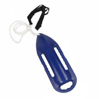 High Buoyancy Torpedo Rescue Buoy Lightweight Torpedo Buoy Multiple Handles Water Rescue Buoy Anti-Slip Grips for Lifeguards, Beach