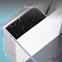 Mini Desktop Betta Fish Tank with Side Purifier, LED
