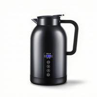 Car Kettle Digital Electric Kettle with Temperature Display Mini Water Boiler for Journeyers