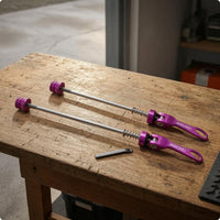 Quick Release Skewer Set Smooth Surface Bike Simple to Install Install Vehicle Part