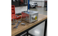 Aluminum Coolant Reservoir Tank Universal Coolant Tank with Bracket Compact Expansion Bottle Long-Lasting for Project Vehicles