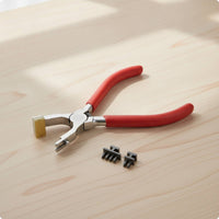 Leather Hole Punch Plier Manual Hole Perforator with Replaceable Heads Heavy-Duty Tool for Hobbyists
