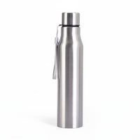 Stainless Metal Water Bottle Leak-Resistant Lid Insulated Sports Kettle with Strap Sweat Insulated Vacuum Bottle for Outdoor, Gym, Camping