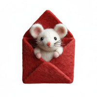 Wool Felt Romantic Gift Needle Felted Versatile Decor for Collectors
